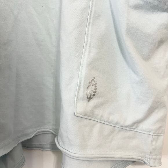 NWT Free People Movement Hot Shot Tee Romper Boardwalk Blue | S - Picture 5 of 7